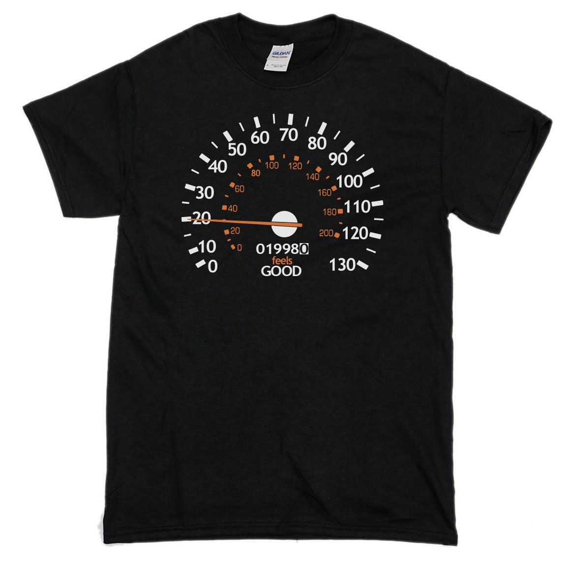 Image of 20Th Birthday T-Shirt Speedometer Men's Comedy T-Shirts