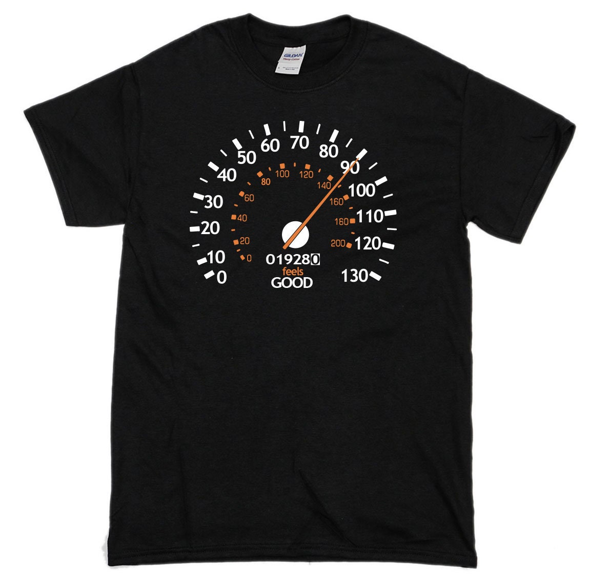 Image of 90Th Birthday T-Shirt Speedometer Men's Comedy T-Shirts