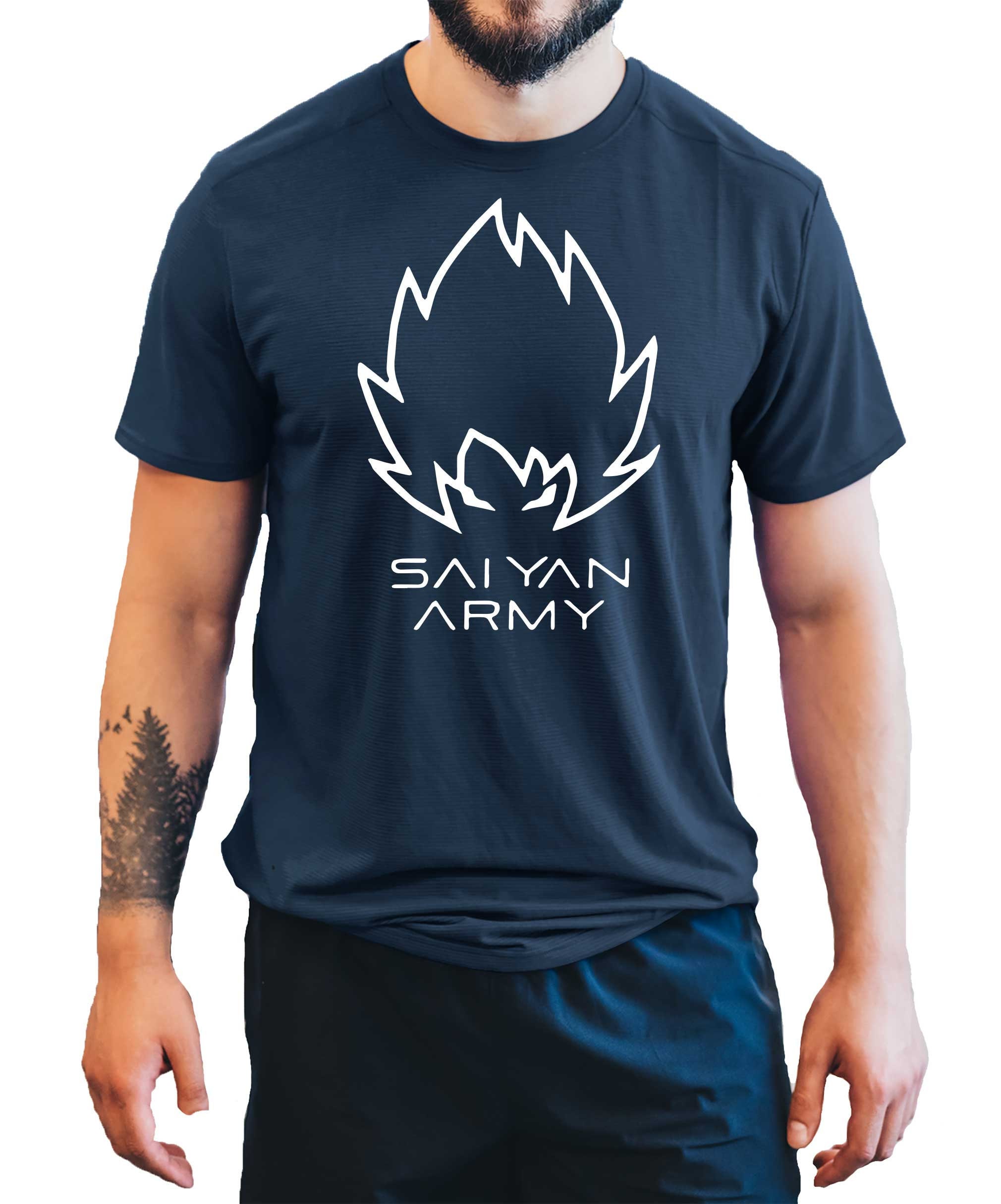 Image of Siayan Army Men's T-Shirt Active Wear Gym Top Training Bodybuilding Shirt