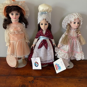 Three Vintage Effanbee Dolls