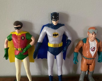 Set of 3 DC Vintage Comic Super Heroes
