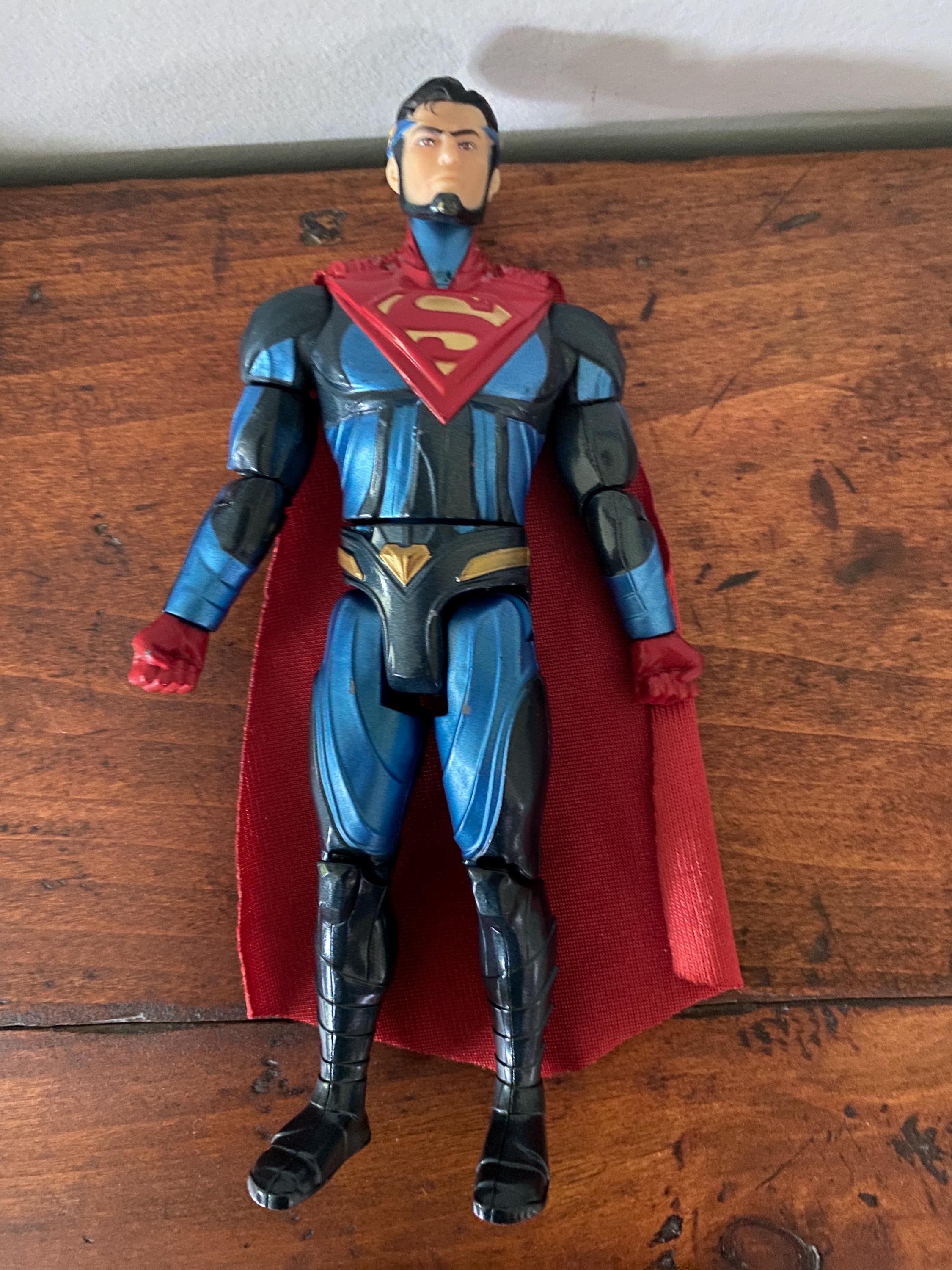Set of 4 Dcvintage Comic Figures SUPERMAN!!! - Etsy
