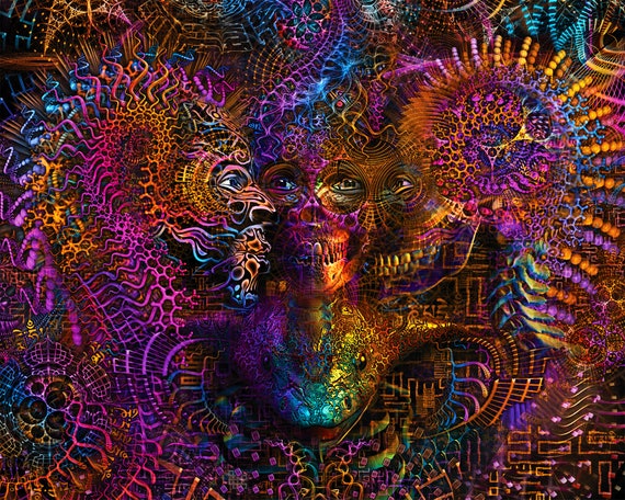 psychedelic tapestry