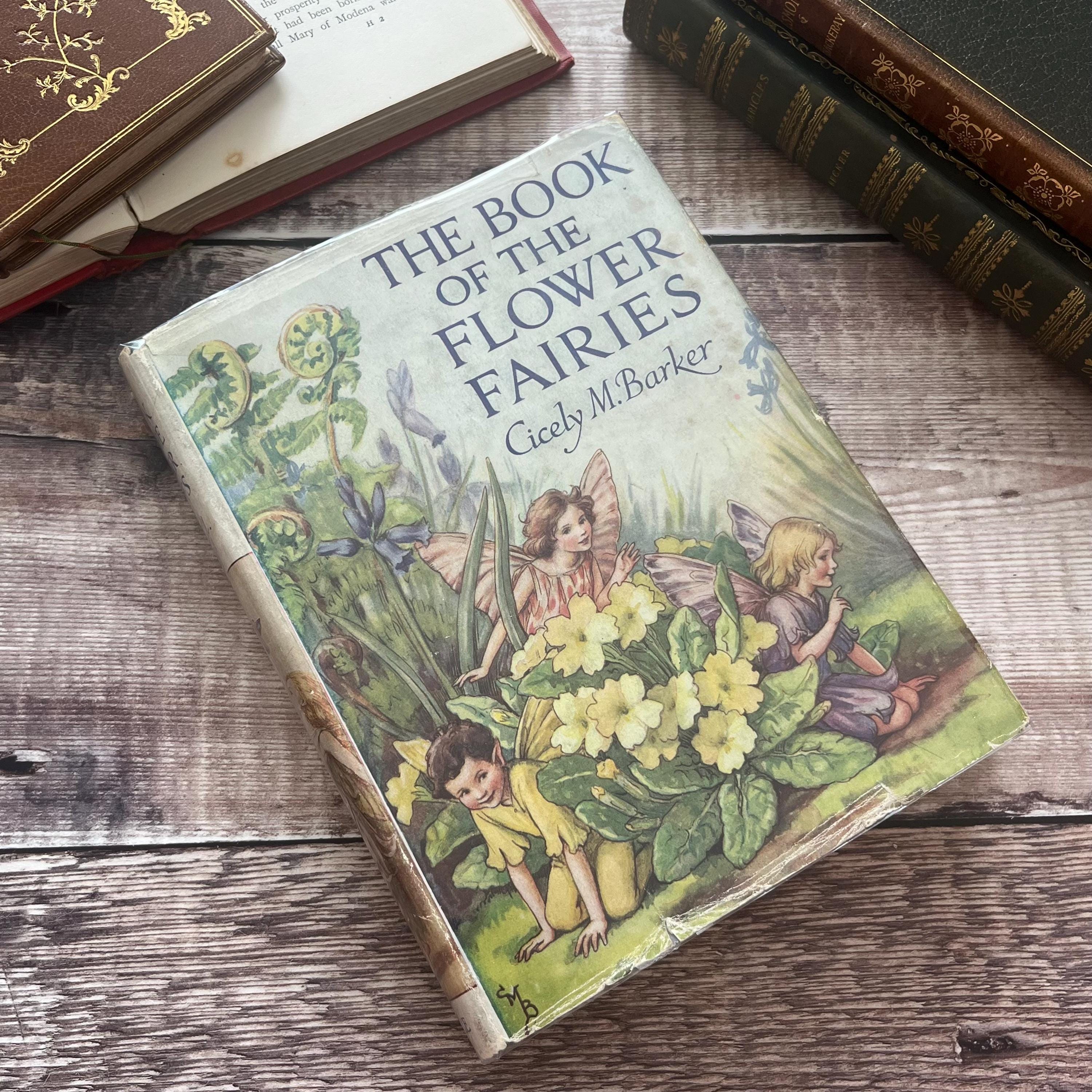 Vintage Flower Fairies Book by Cicely M. Barker, 1950s Edition