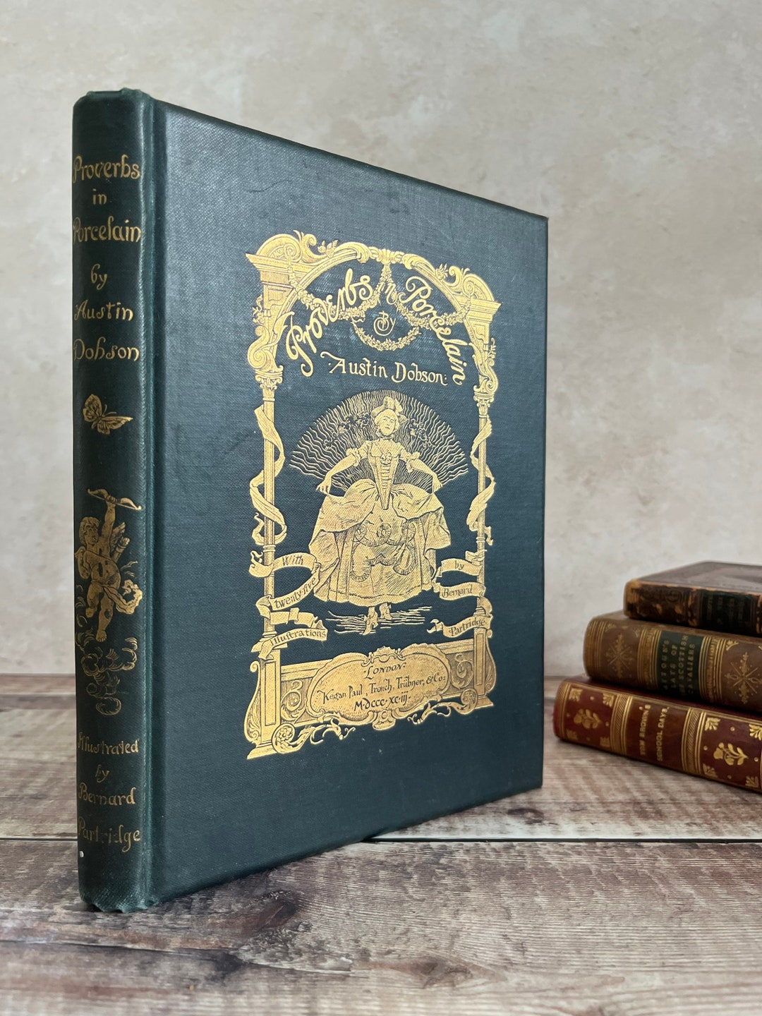 1893 Proverbs in Porcelain by Austin Dobson Illustrated Etsy