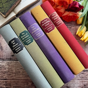 Thomas Hardy Collection Wessex Novels Five Volumes Illustrated Folio Society Hardback Books...published by Folio Society in the 1990&#39;s