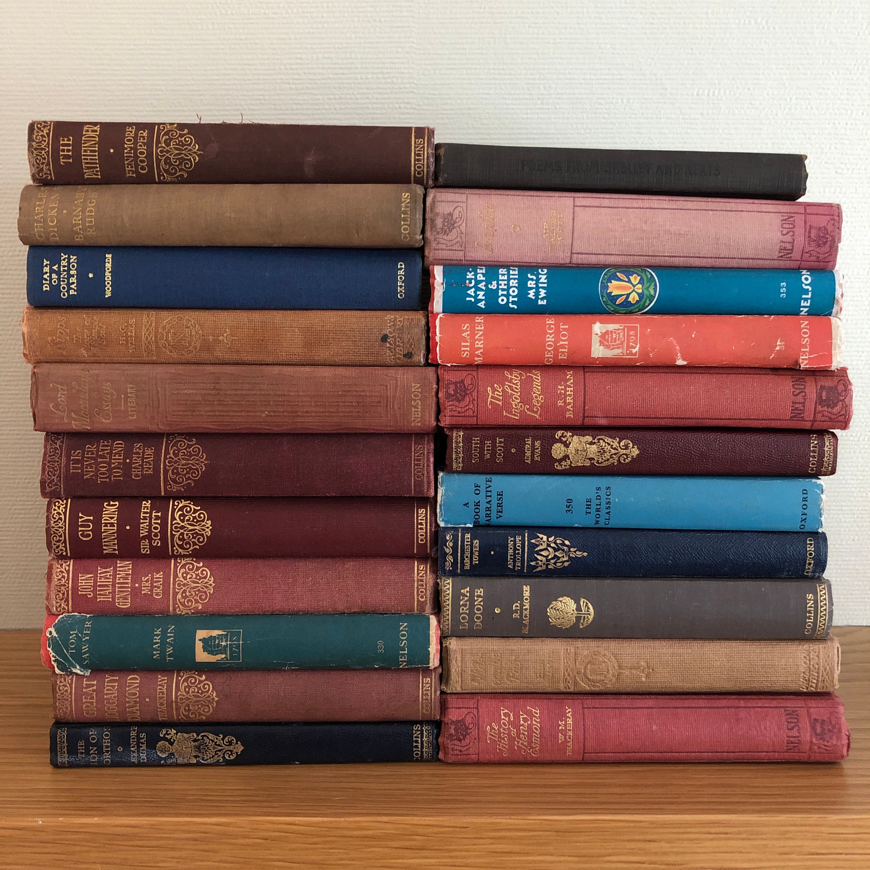 Adopt a Book...Give a Well Loved Vintage Book a Home...these Books ar…