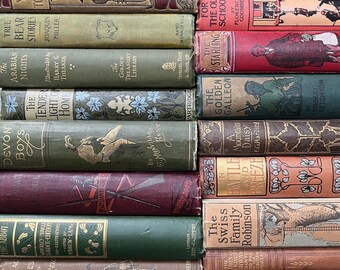 The Original Adopt an Antique Book...Give a Well Loved Antique Book a Home...these books are a bit more well loved and looking for new homes