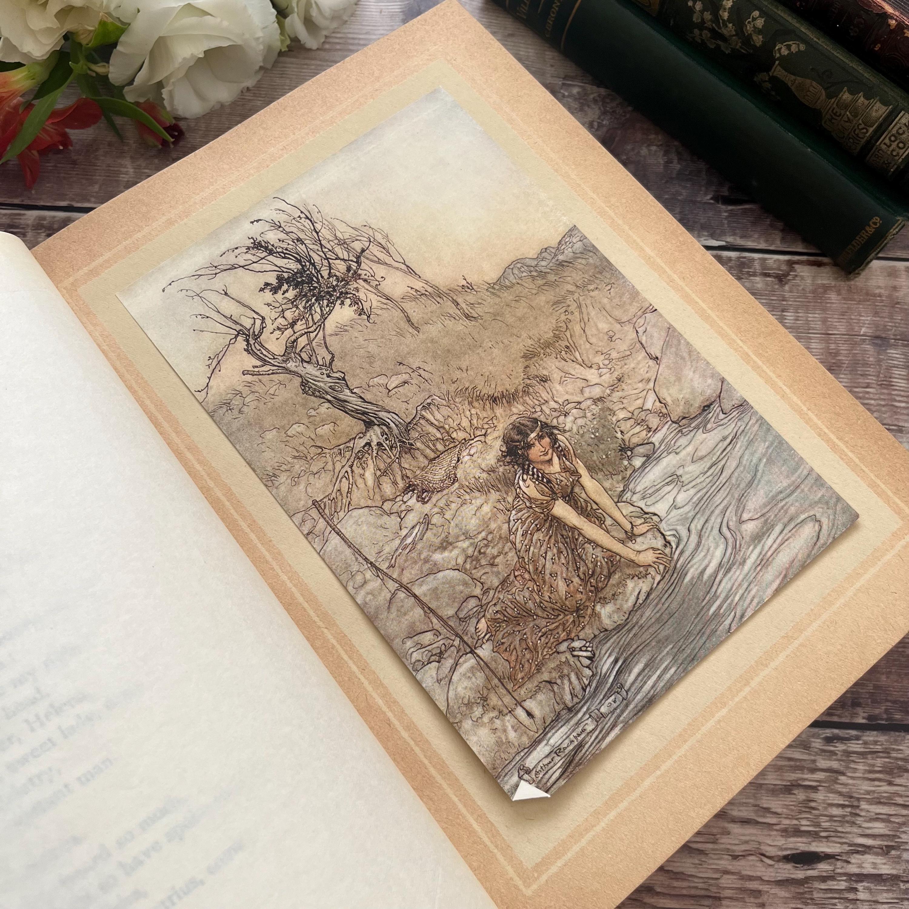 アーサーラッカム　挿絵本　真夏の夜の夢 真夏の夜の夢』：アーサー・ラッカムの挿絵入り1925年ヴィンテージ本