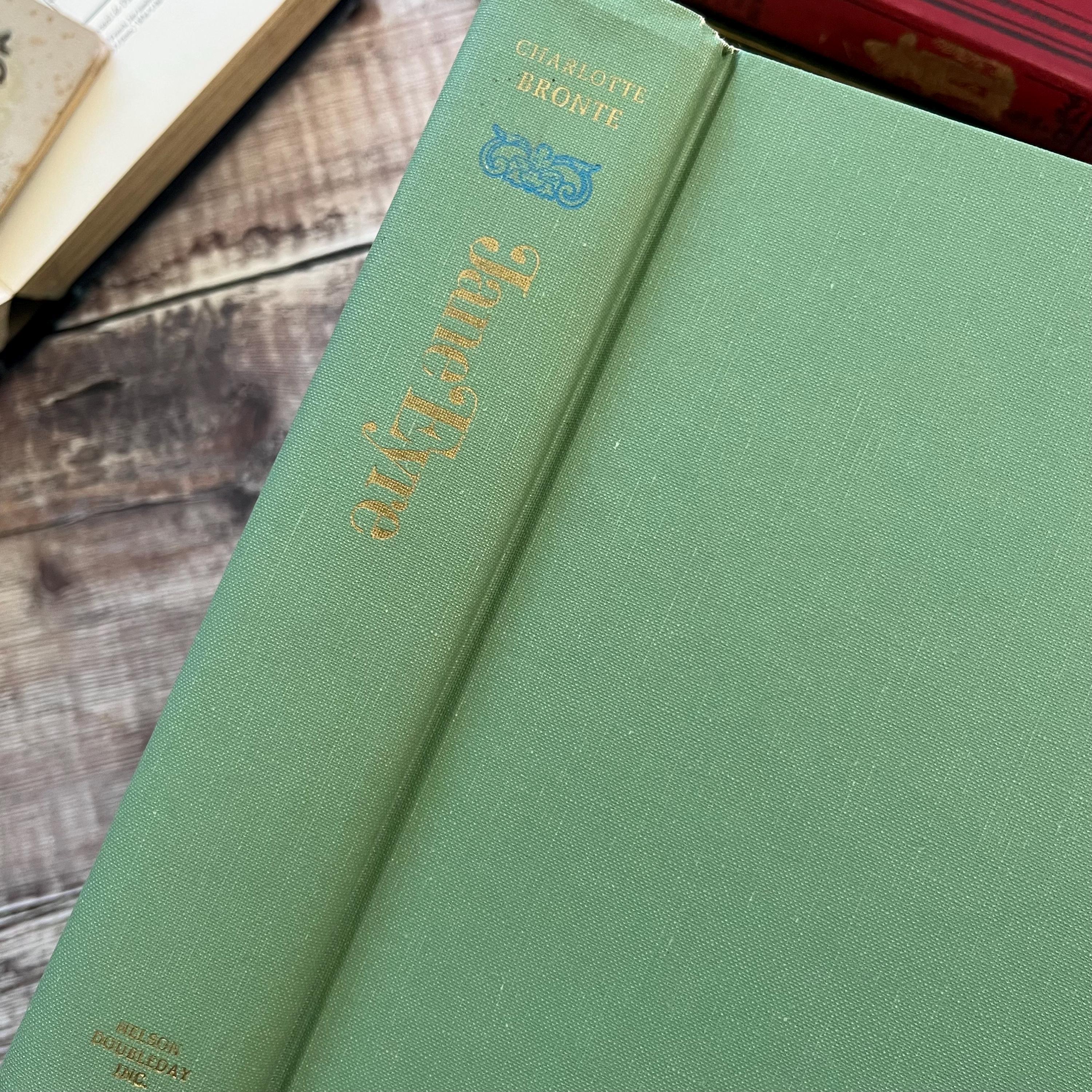 Vintage 'jane Eyre' Hardback - Green Cloth Edition - Etsy