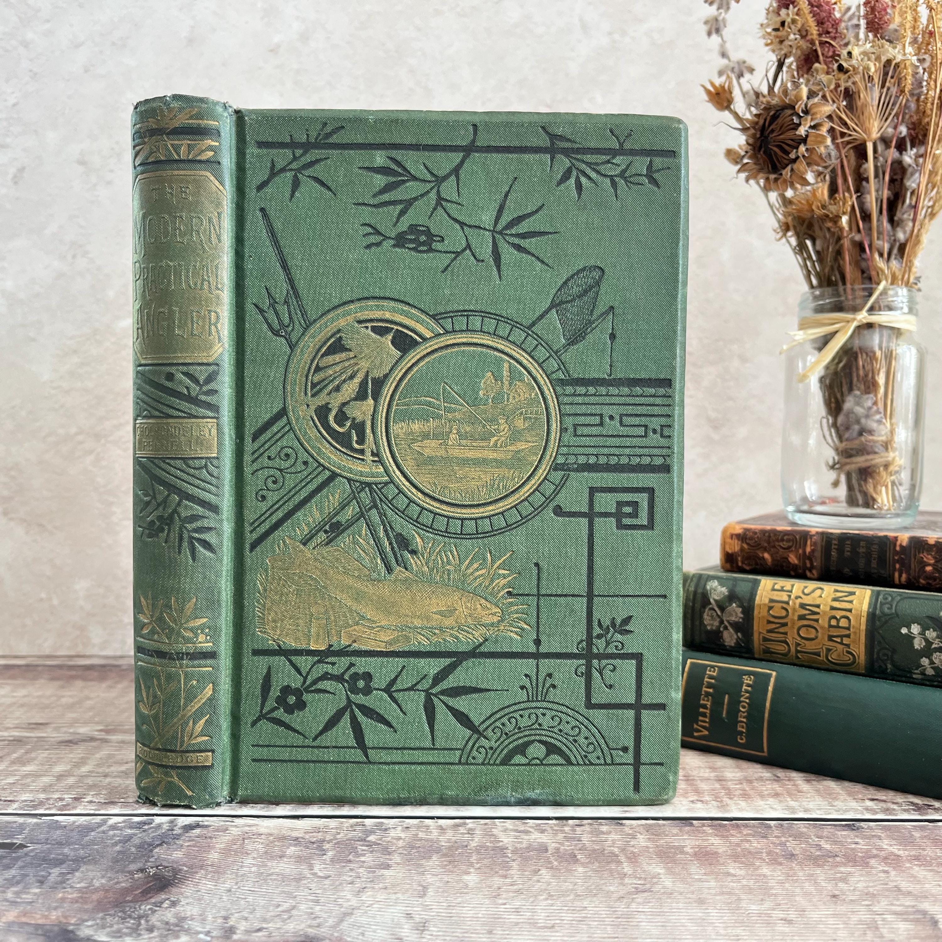 1884 the Modern Practical Angler by H Cholmondeley-pennell Vintage