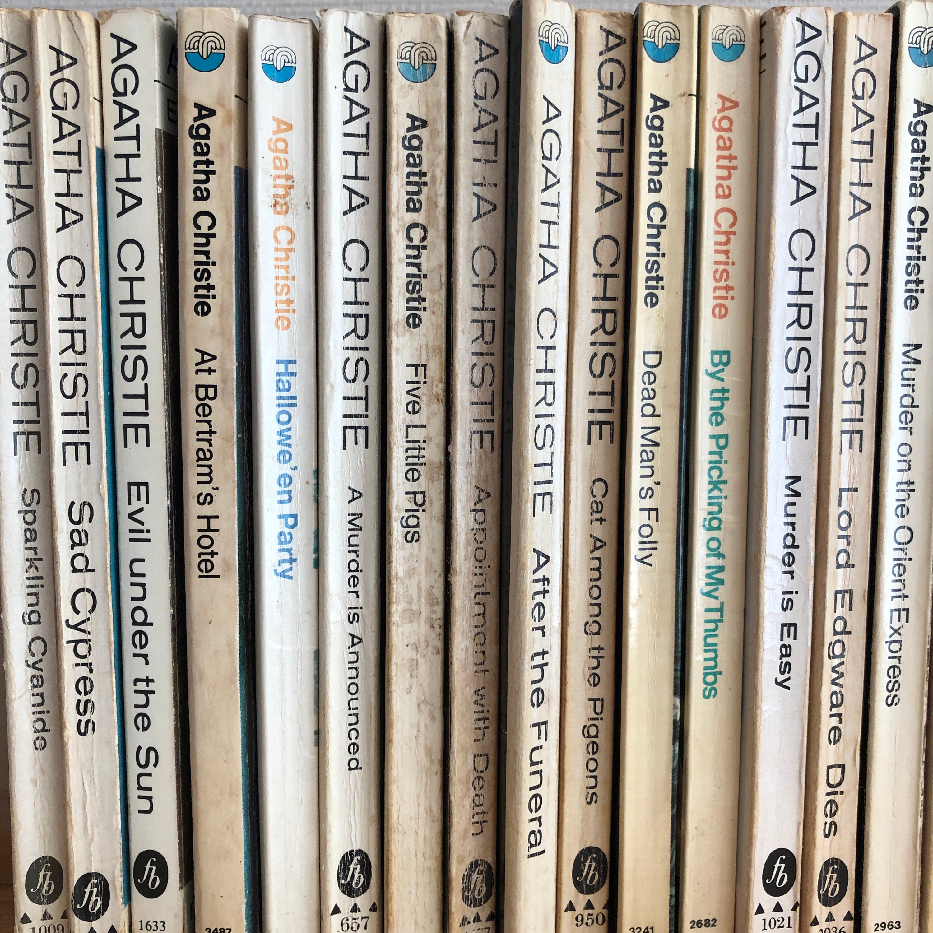 Adopt an Agatha Christie Book...Give a Well Loved Vintage Paperback B…