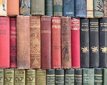 The Original Adopt an Antique Book...Give a Well Loved Antique Book a Home..Books are a bit more well loved and looking for new home #2
