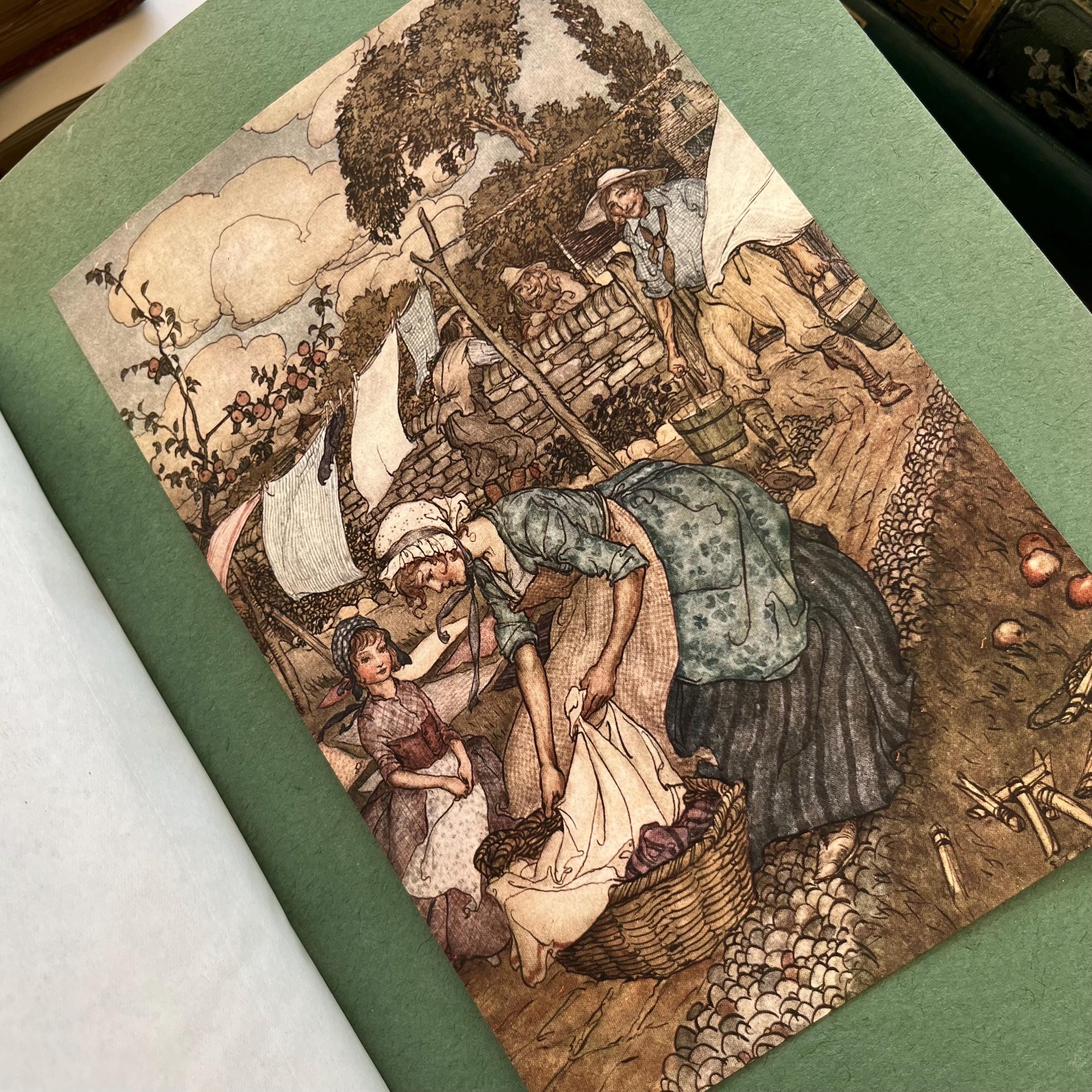 1924 Rip Van Winkle: Arthur Rackham Color Plates, Antique Book - Etsy ...