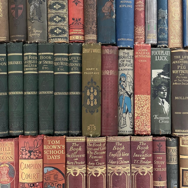 Antique Books - Etsy