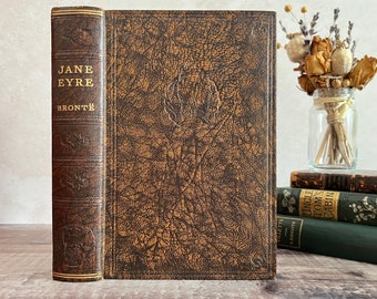Jane Eyre by Charlotte Bronte Vintage 1930's Hardback Book... book published by Odham's Press Limited