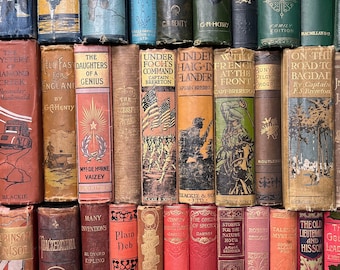 The Original Adopt an Antique Book...Give a Well Loved Antique Book a Home...these books are a bit more well loved and looking for new homes