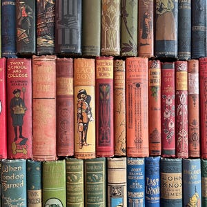 The Original Adopt an Antique Book...Give a Well Loved Antique Book a Home….Beautiful Bindings over 100 Years Old #3