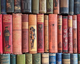 The Original Adopt an Antique Book...Give a Well Loved Antique Book a Home….Beautiful Bindings over 100 Years Old #3