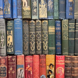 The Original Adopt an Antique Book...Give a Well Loved Antique Book a Home...these books are a bit more well loved and looking for new homes