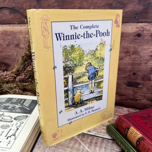 The Complete Winnie the Pooh by A.A Milne Illustrated by E.H Shepard Hardback Book...published in association with Methuen Children&#39;s Books