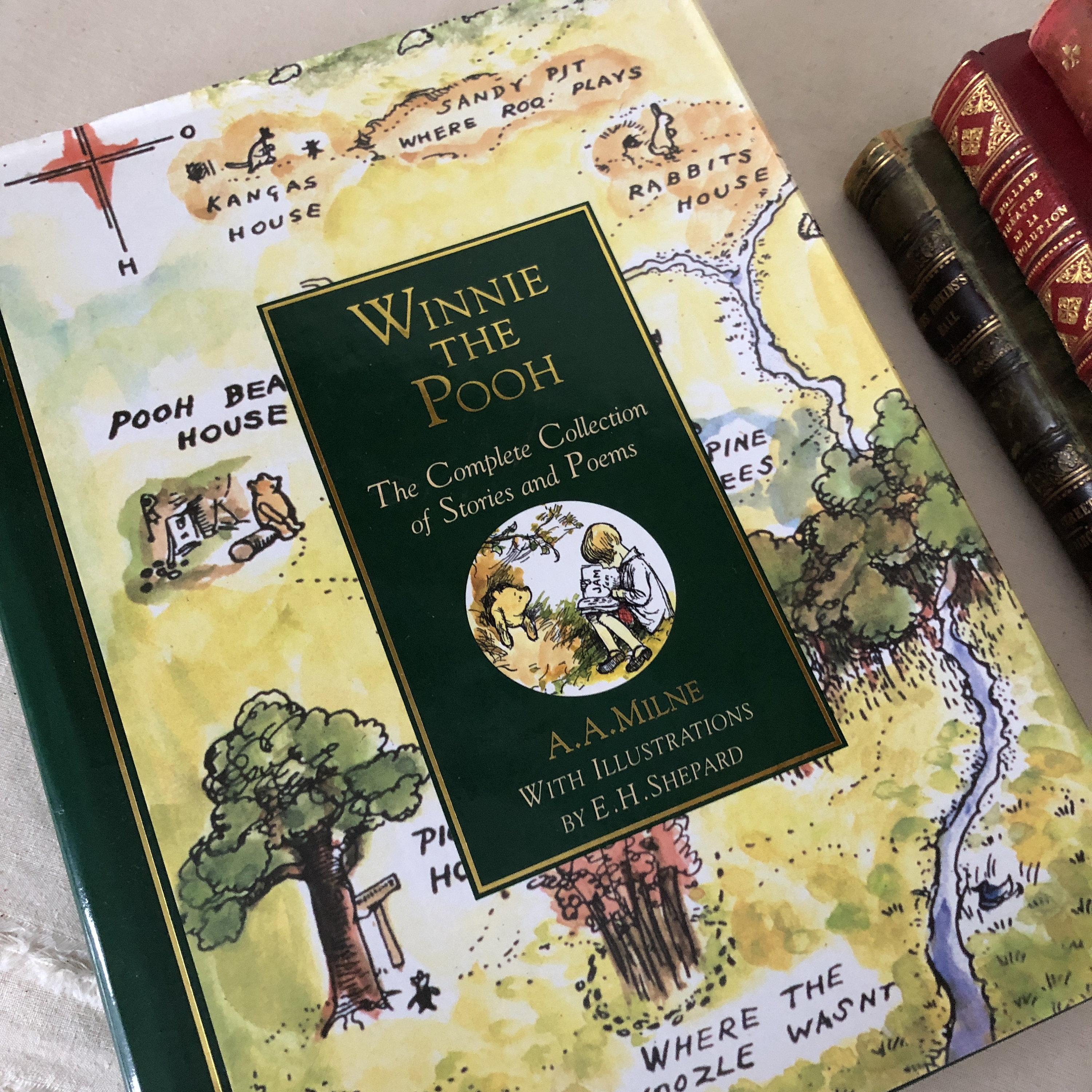 The Complete Stories and Poems of Winnie the Pooh by A A Milne Etsy 日本