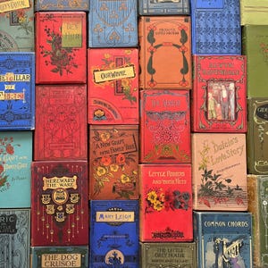 The Original Adopt an Antique Book...Give a Well Loved Antique Book a Home...these books are a bit more well loved and looking for new homes