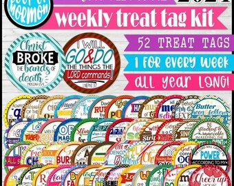 Book of Mormon Gift Tags 2024, Come Follow Me, Printable (PDF)
