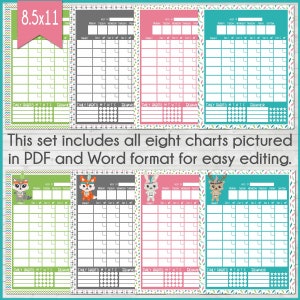 5 Day Homeschool Weekly Checklist, Editable Homeschool Planner, Digital Printable image 2