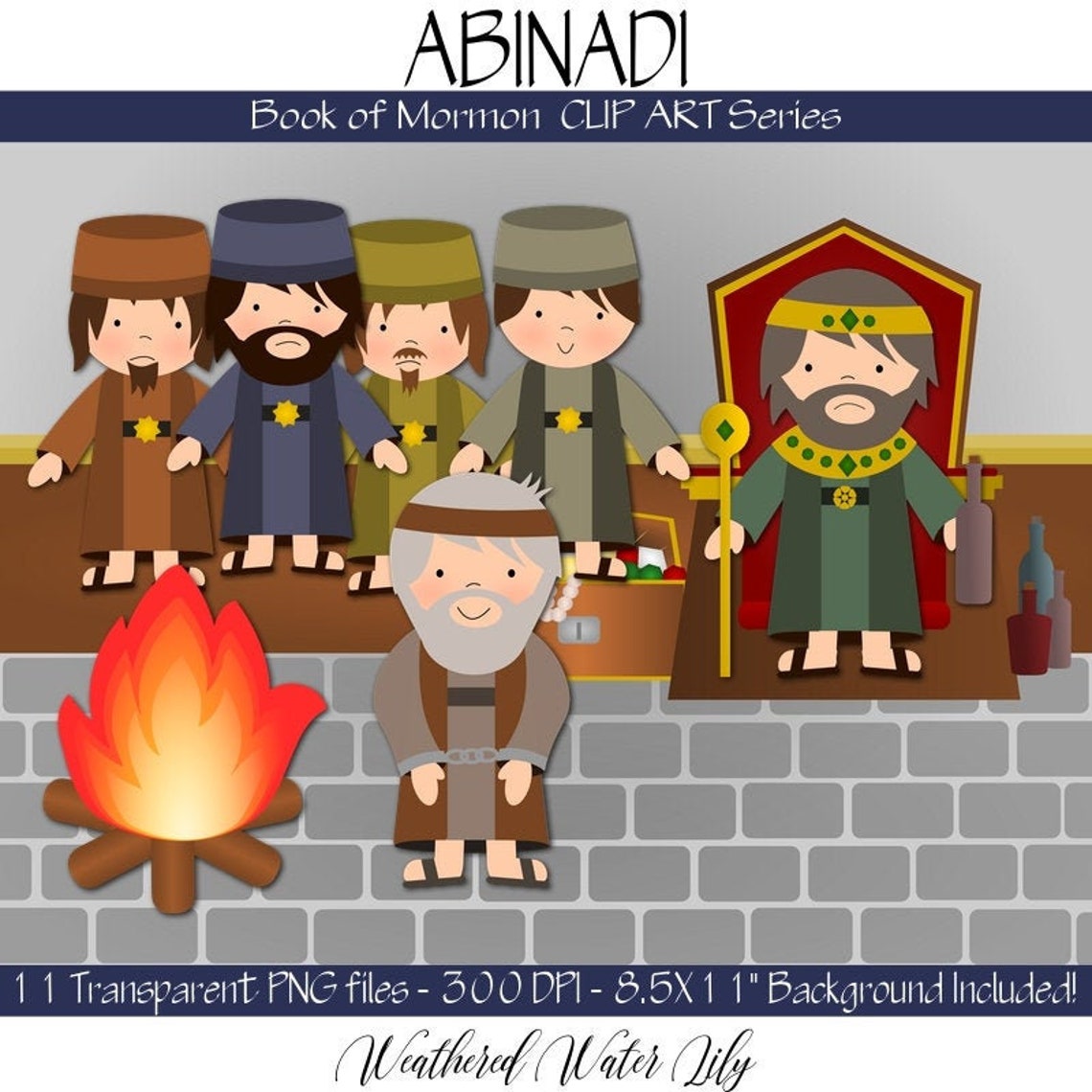 Abinadi Clip Art Book of Mormon - Il 1140xN.2265140712 Ed5r 