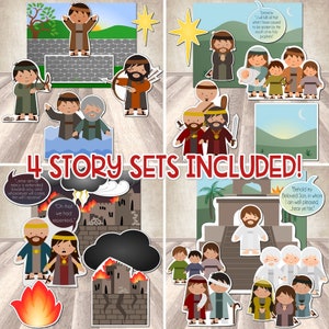 Book of Mormon Storyboard Kit 8, Come, Follow Me 2024, SEPTEMBER, Samuel the Lamanite, Christ's birth and death, Jesus visits the Americas image 9