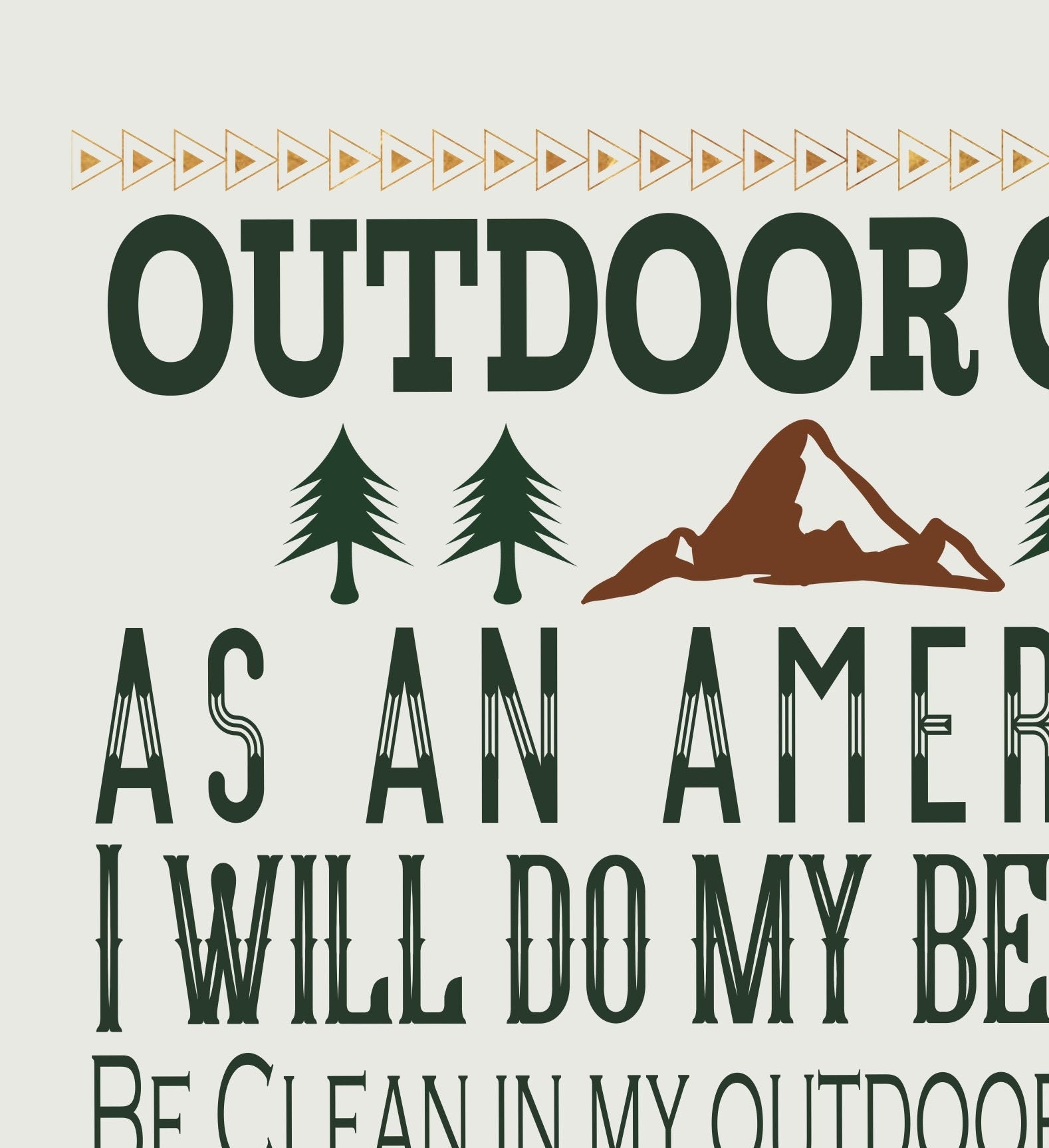 Scout Outdoor Code BSA Digital Printable Etsy