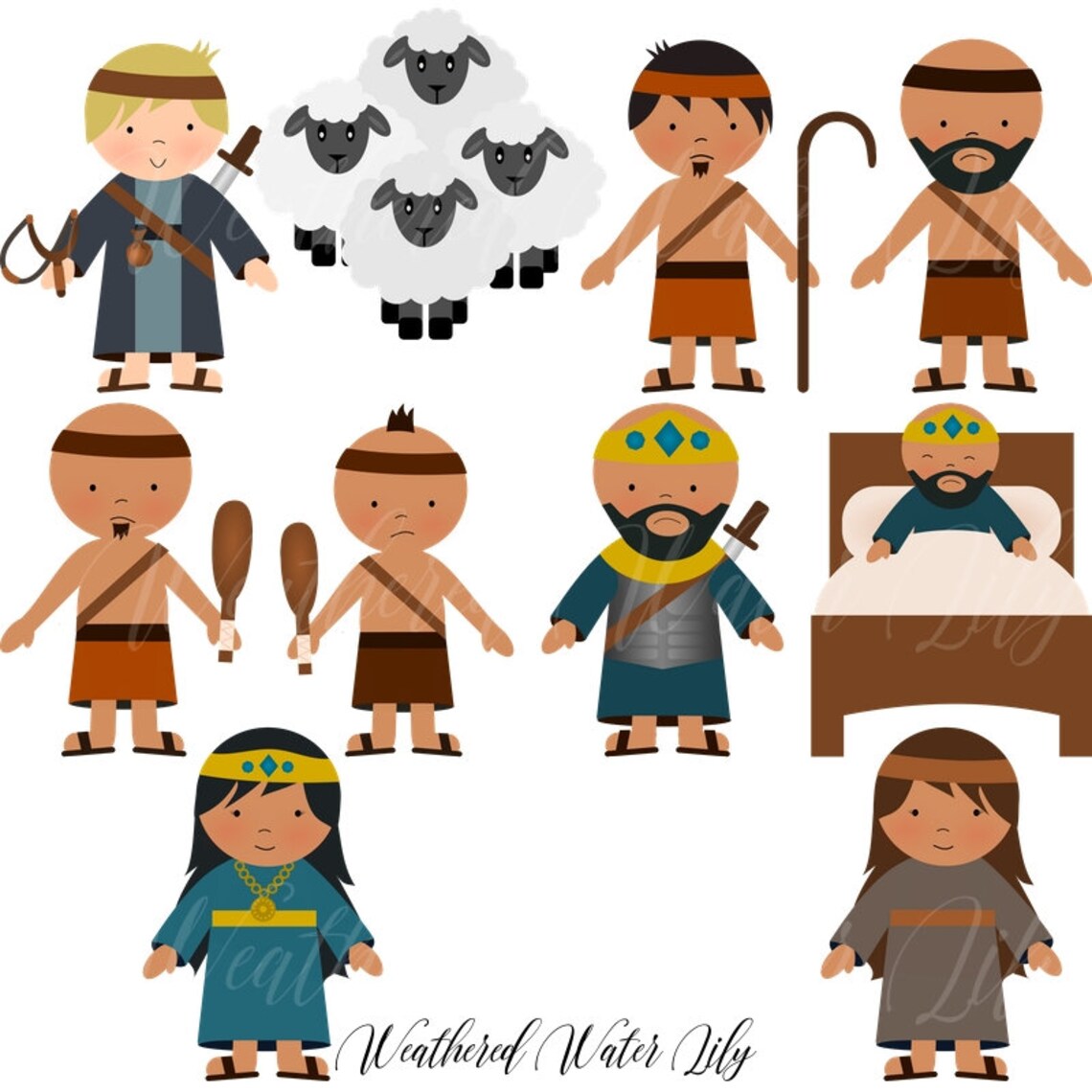 Ammon Clip Art Book of Mormon Clip Art Instant Download LDS Etsy