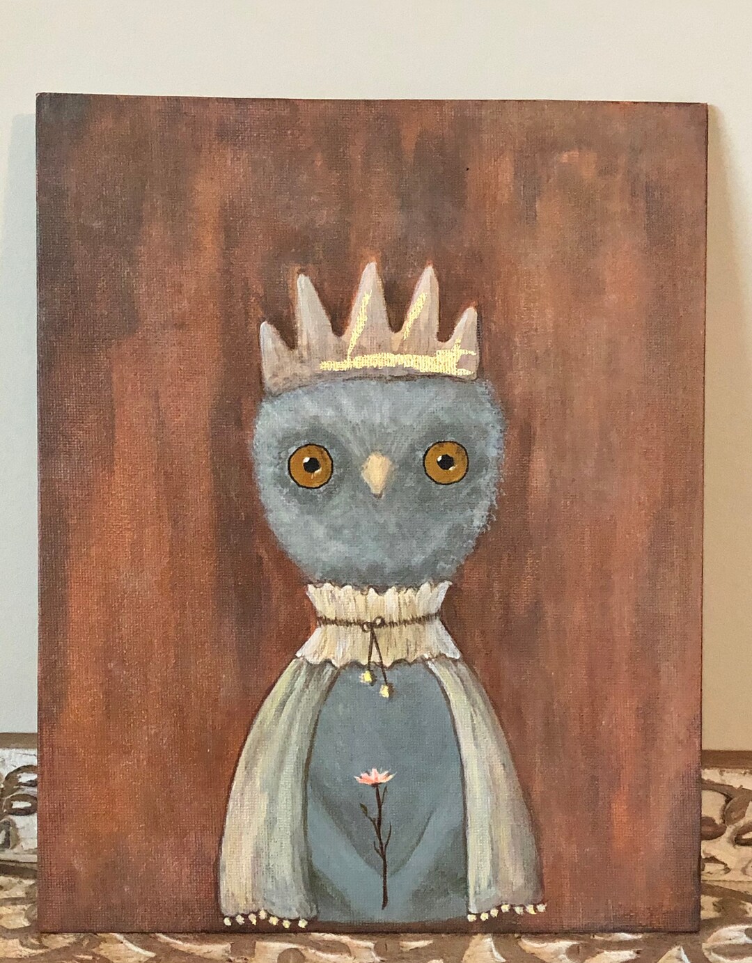 Acrylic Painting prince Wall Decor, Home Decor, Hand Painted, Made in USA Etsy