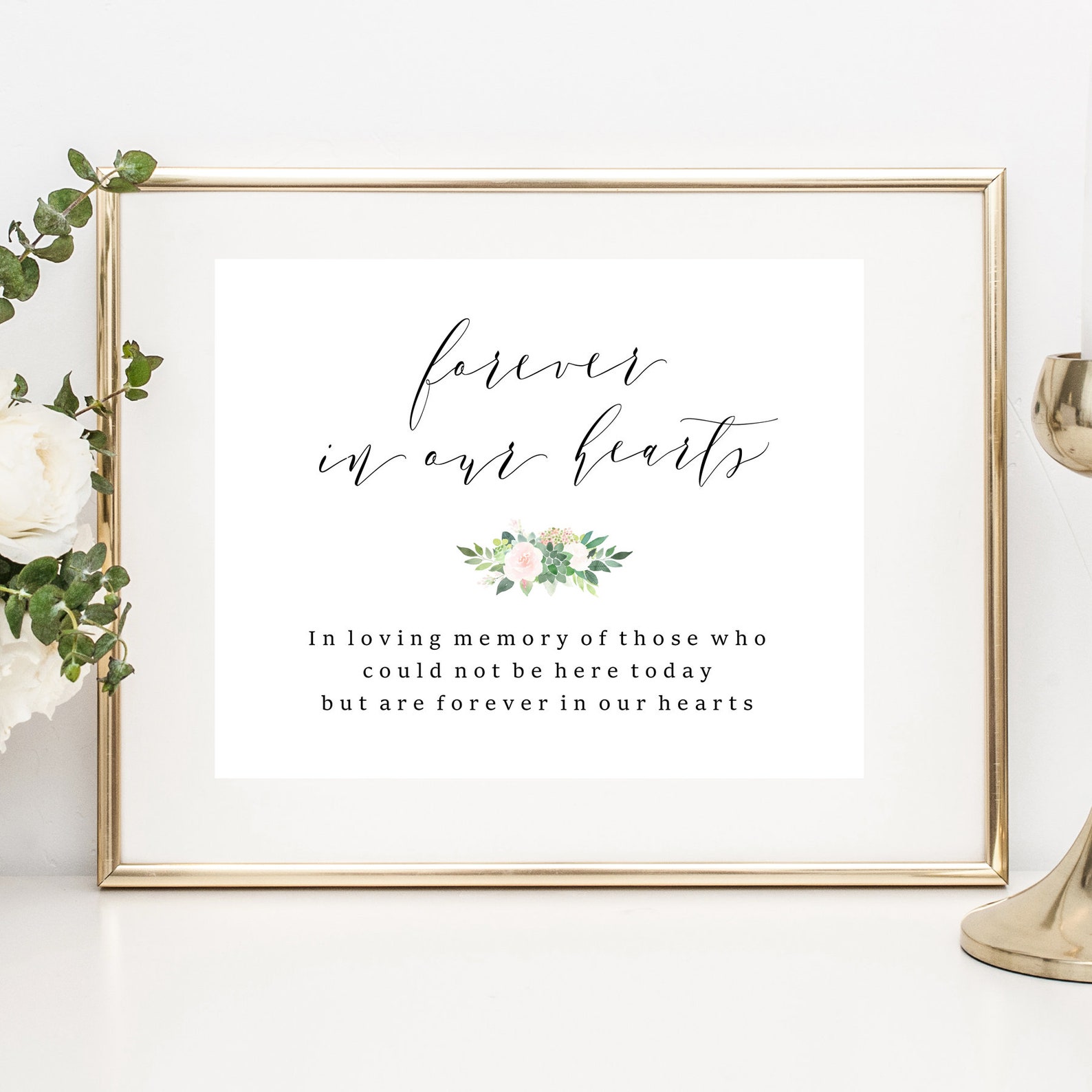 Photo Guestbook Printable. Photo Guestbook Sign. Flower | Etsy