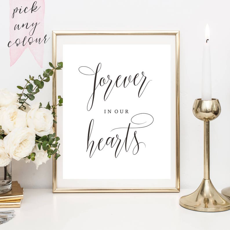 Cartes et cadeaux, merci, signe de mariage, imprimable, signe de douche, table présente, décor de mariage, signe de réception, téléchargement immédiat PPSB32 image 5