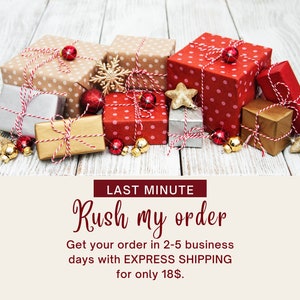 ENVÍO EXPRÉS, Regalo de Navidad de última hora, Añadir para envío rápido, Añadir al carrito para envío rápido