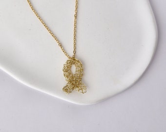 Bring Them Home Now, Gold Filled Yellow Ribbon Necklace, Support Israel Jewelry, Judaica Gifts Made in IsraeI Gifts Stand with Israel