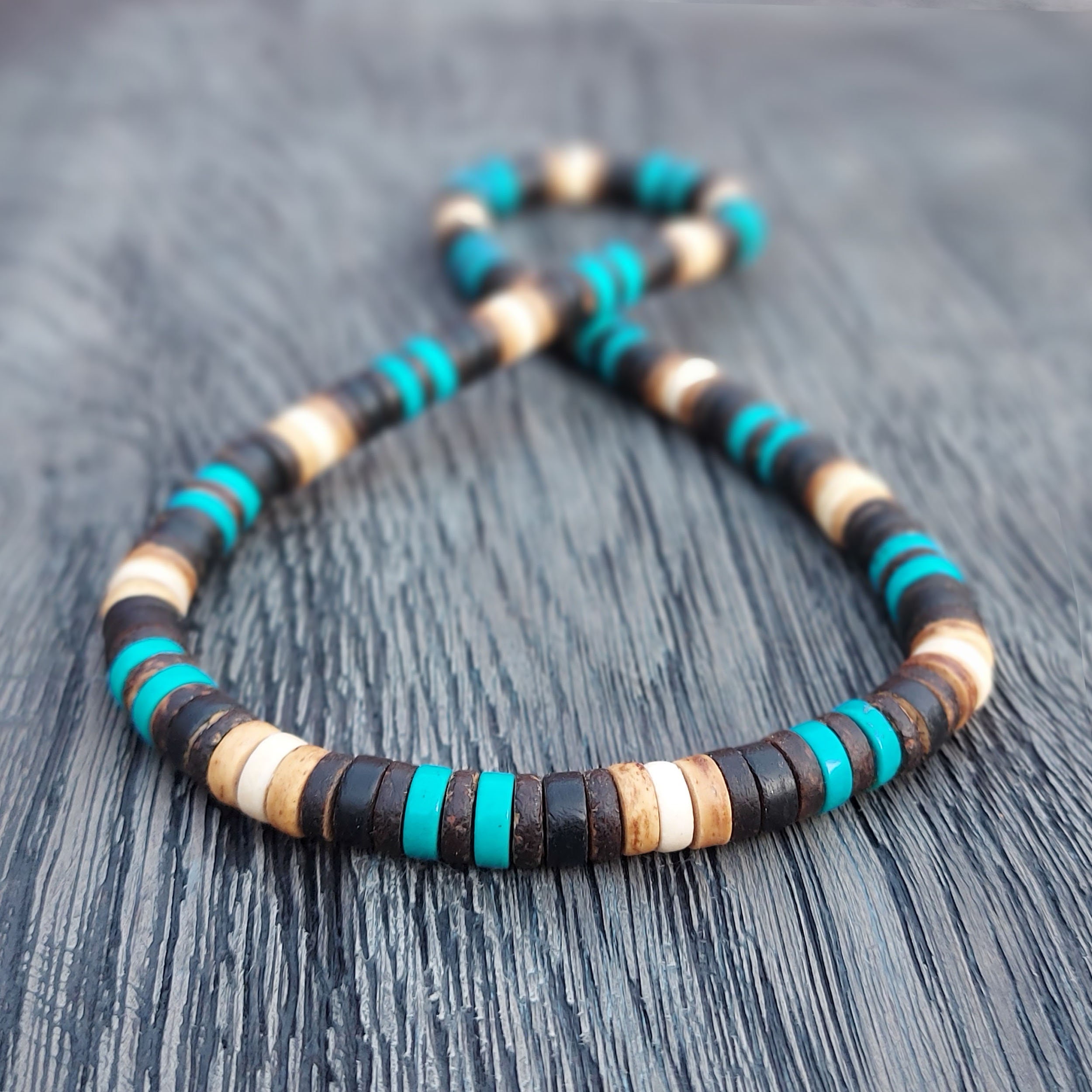 Amazon.com: Choker necklace Mens Tribal Necklace, Mens Surf Necklace, Mens  Boho Necklace Mens Necklace, Tiger's Eye Black Onyx Mens Necklace By ZBQLKM  (Metal Color : S47) : Clothing, Shoes & Jewelry