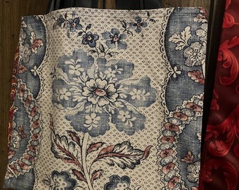 Eco Friendly Vintage Prints Tote Bags