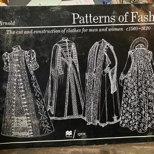 Patterns of Fashion Janet Arnold Book - Etsy