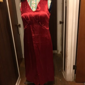 20s style evening dress w/slip image 4