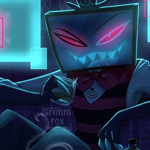 Hazbin Hotel Vox Poster - Etsy