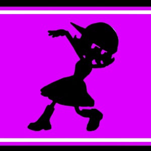 MURDER DRONES: Uzi Doorman (Prom Night) Silhouette Premium Vinyl Decal | Multiple Sizes and Colors