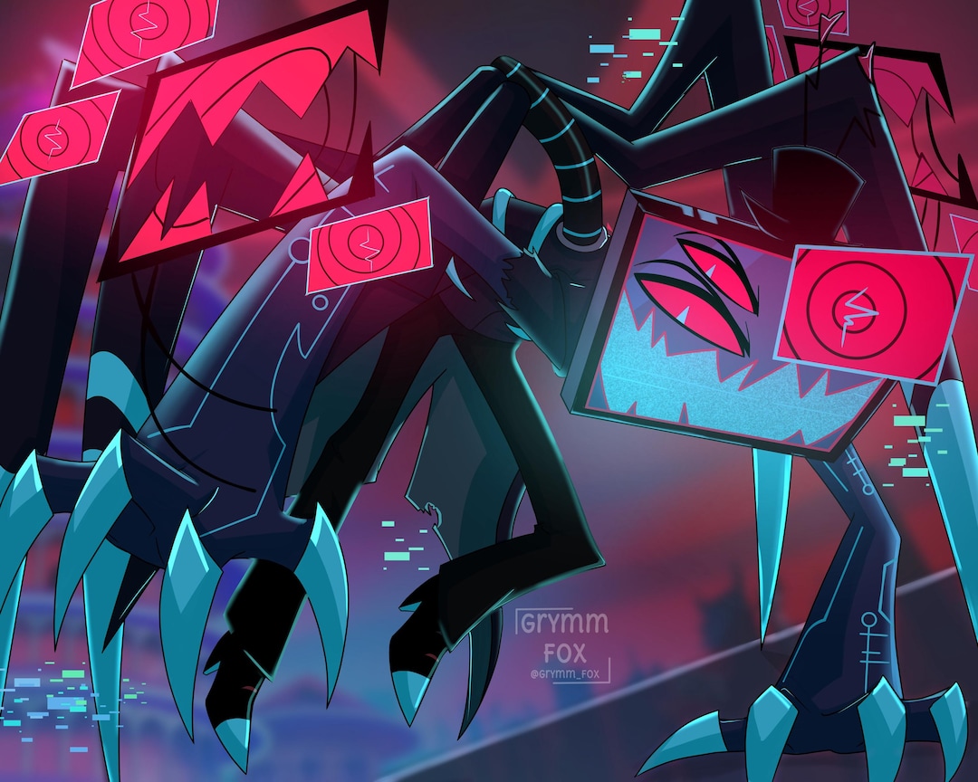 HAZBIN HOTEL: Vox Full Demon Form - Etsy