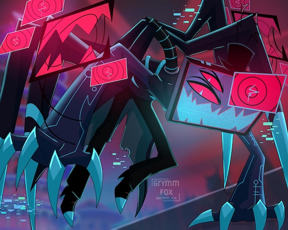 HAZBIN HOTEL: Vox Full Demon Form - Etsy Israel