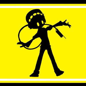MURDER DRONES: Serial Designation N (Prom Night) Silhouette Premium Vinyl Decal | Multiple Sizes and Colors