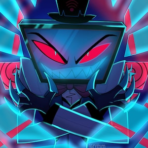 Hazbin Hotel Vox Poster - Etsy