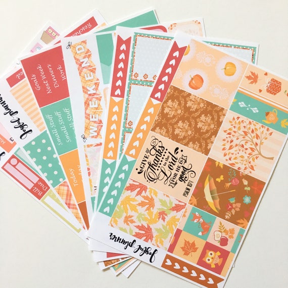 #12,124 134 Stickers Thanksgiving Turkey Pumpkins Fall Autumn Planner Stickers Weekly Kit to be used with Erin Condren & Happy Planner #12,124 134 Stickers Thanksgiving Turkey Pumpkins Fall Autumn Planner Stickers Weekly Kit to be used with Erin Condren & Happy Planner