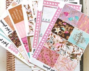 Herbst Sticker Kit Weekly Kit für ECLP Erin Condren Life Planner und MAMBI Happy Planner Versandfertig!